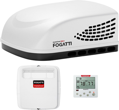 Fogatti InstaCool 135 II RV Rooftop Air Conditioner Non-Ducted 13,500 BTU 115V New