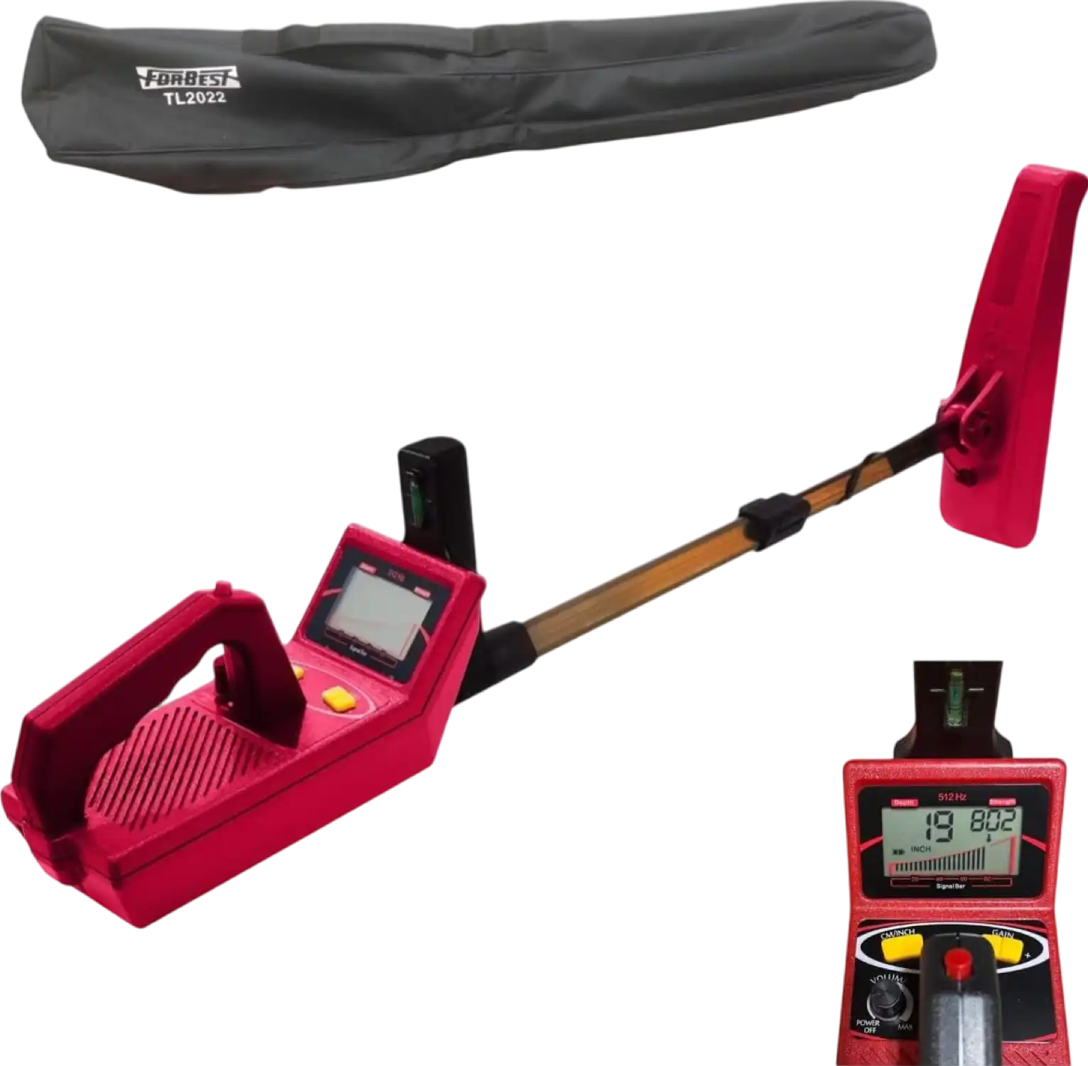 Forbest Advanced 512Hz Wireless Locator with Depth Indicator New
