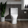 WOODBRIDGE Moder Design, Elongated One piece Toilet Dual flush 1.0/1.6 GPF,with Soft Closing Seat, white, T-0032