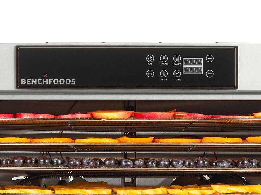 BenchFoods Commercial Dehydrator Digital Dual Zone 28 Tray 130 Sq. Ft 6000W New