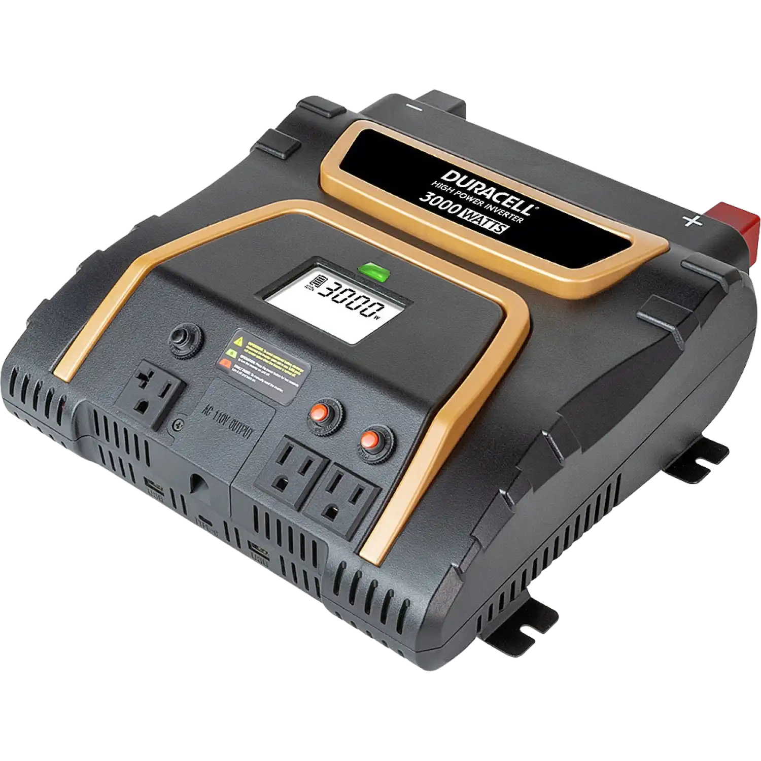 Duracell DR3000INV 30000W High Power Inverter with Type C USB Port New