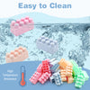 Colorful 64 pcs building blocks for toddlers, made of BPA-free PP material, easy to clean and promotes creative play.