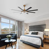 Parrot Uncle 65" Godavari Ceiling Fan with Dimmable LED and Remote Control New