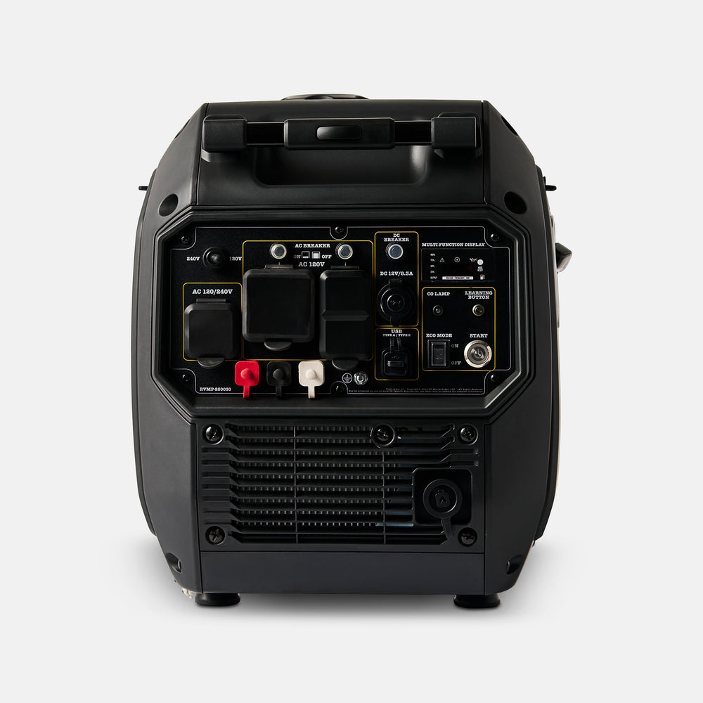 RVMP Flex Power 6500ies 5500/6500W Portable Generator Dual Fuel Gas Propane Inverter Electric Start New