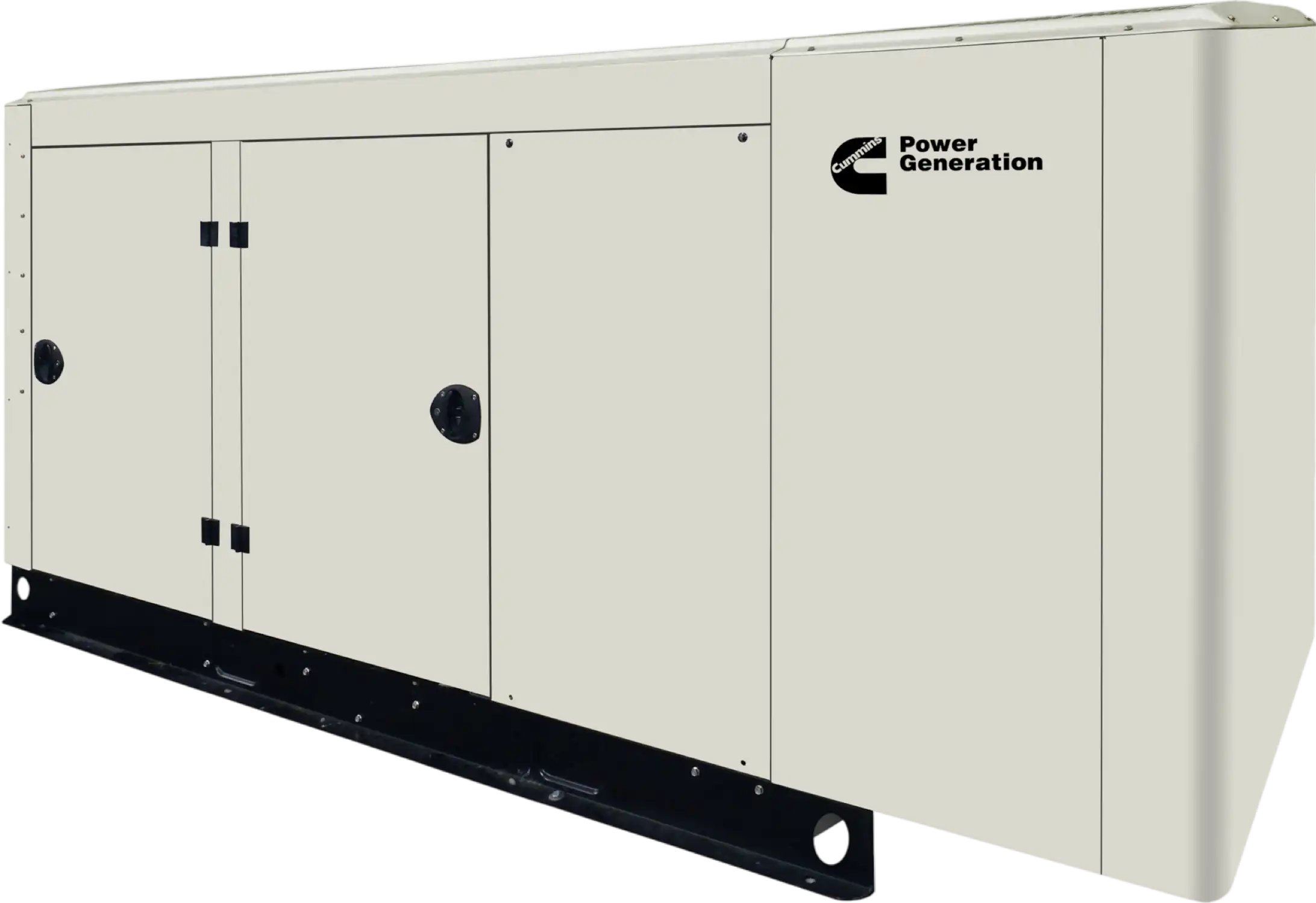 Cummins RS80 80kw Generator Quiet Connect™ Series Liquid Cooled Propane Natural Gas 3-Phase 277/480V A054F852 New