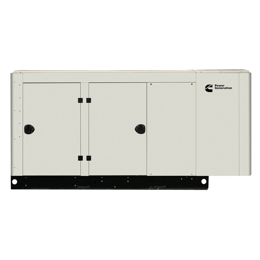 Cummins RS80 80kw Generator Quiet Connect™ Series Liquid Cooled Propane Natural Gas 3-Phase 277/480V A054F852 New