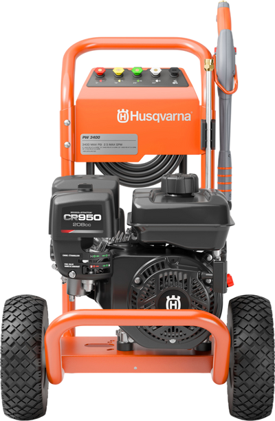 Husqvarna 022016 Gas Pressure Washer Triplex Pump 3300 PSI 2.8 GPM Briggs & Stratton CR950 New