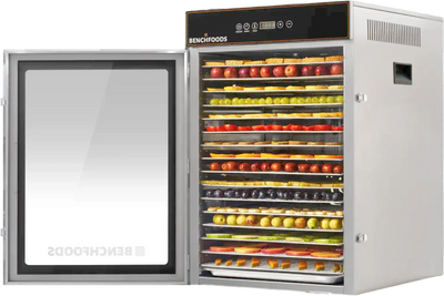 BenchFoods Commercial Dehydrator Single Zone 16 Tray 27.5 Sq. Ft 1500W New