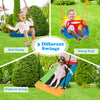 Three different swings including a belt swing, swing seat, and platform swing for kids aged 3-10 years, ideal for.