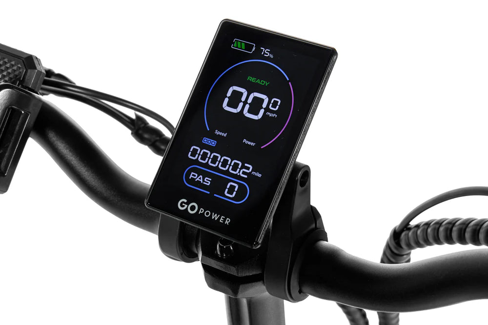 GoPowerBike Go Plus Electric Bike 500W 20 MPH 45 Mile Range Foldable New