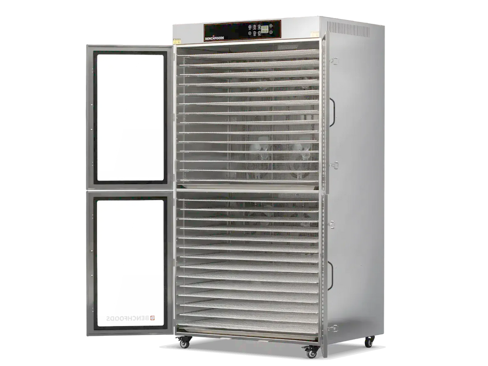 BenchFoods Commercial Dehydrator Digital Dual Zone 28 Tray 130 Sq. Ft 6000W New