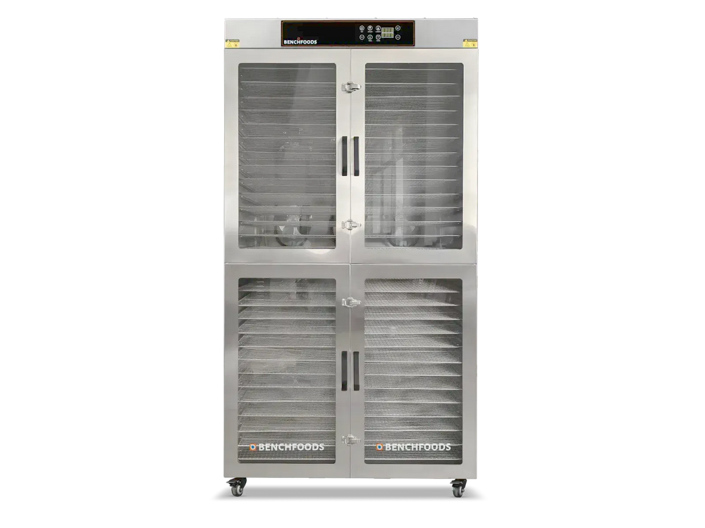 BenchFoods Commercial Dehydrator Digital Dual Zone 28 Tray 130 Sq. Ft 6000W New