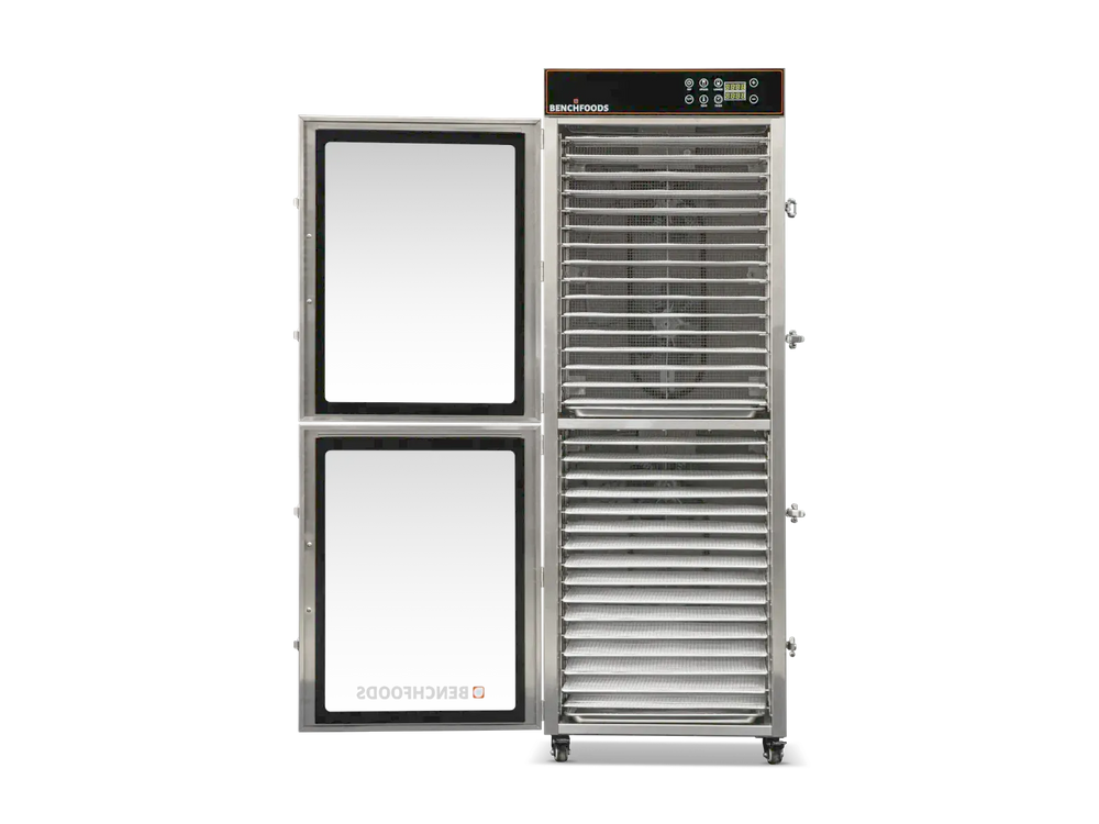 BenchFoods Vertical Dehydrator Dual Zone 32 Tray Digital Stainless Steel 3750W New