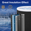 Close-up of the 66 Gal Outdoor Ice Plunge Tub showcasing thick 6-layer material for excellent insulation and durability.