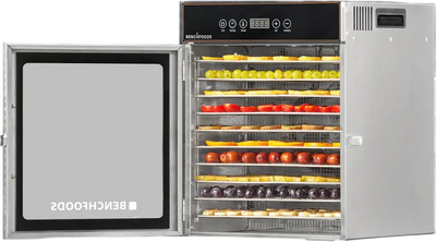 BenchFoods Domestic Dehydrator Single Zone 10 Tray 6.5 Sq. Ft 750W New