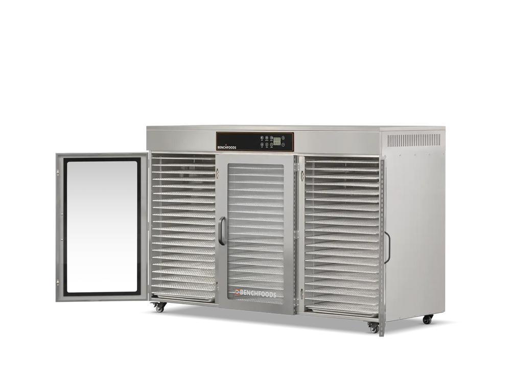 BenchFoods Commercial Dehydrator Horizontal Digital 3-Zone 60 Tray 4500W New