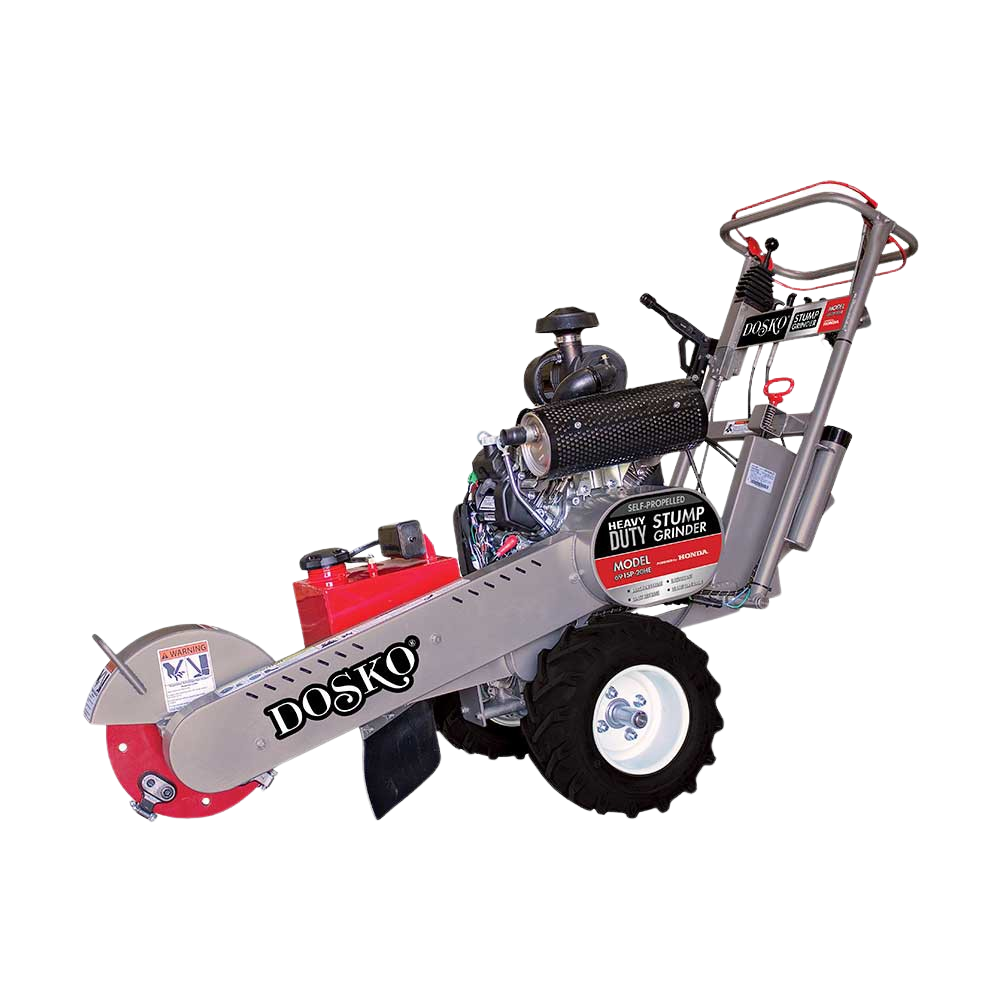 Dosko 691SP-20HE Self-Propelled Stump Grinder with Honda GX630 Engine Gas 20 HP and 14" x 3/8" Cutter Hydrostatic Drive Electric Start New