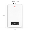 Eccotemp 6GB-ING Builder Grade 6.0 GPM Indoor Natural Gas Tankless Water Heater Manufacturer RFB