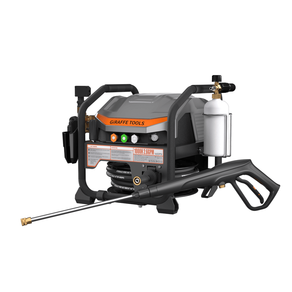 Giraffe Tools Crossfalls Ultra Retractable Pressure Washer 1650PSI 2.6GPM 50FT New