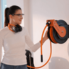 Giraffe Tools Retractable Air Hose Reel Alloy Steel 3/8in-25ft New