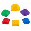 Multicolor kids stepping stone balance blocks set of 6, featuring various sizes and non-slip edges for indoor and.
