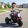 6V Kids Electric Motorcycle with LED Headlight and Music for Toddlers Aged 3-5-Red - Gallery View 1 of 11