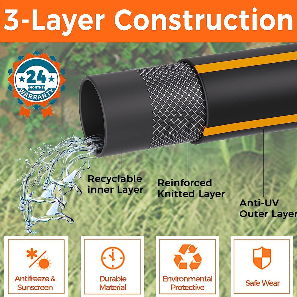 Giraffe Tools Hybrid Garden Hose 5/8" 3ft-100ft New