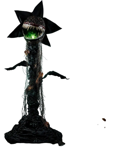 Costway 6.2' Animated Halloween Man-Eater Plant Color-Changing LED Decor 73465936 New