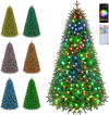 Colorful 6.3 FT smart Christmas tree with 230 RGB LED lights and 42 lighting effects for a magical holiday atmosphere.