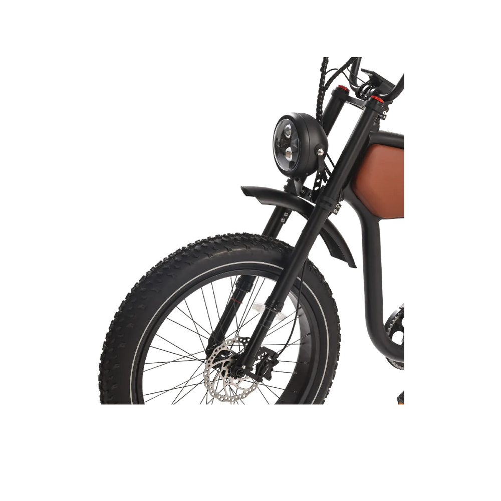 Revi Bikes Prowler E-Bike Lithium Ion 52V 20Ah 1000W 70 Mile Range 28 MPH New