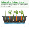 5-tier raised garden bed with water drainage system, made of durable PP material, ideal for growing vegetables and.