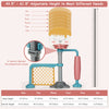 3-in-1 Height Adjustable Basketball Stand Set with Soccer and Roller - Gallery View 9 of 11