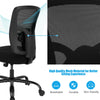 Ergonomic mesh backrest of the 400LBS Big and Tall Office Chair for breathability and comfort in office settings.