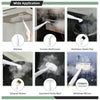 Multifunction portable steam cleaner with accessories, ideal for cleaning kitchen, bathroom, and upholstery surfaces.