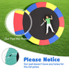Multicolor 10 feet trampoline replacement safety pad with waterproof PVC, EPE foam for added protection and comfort.