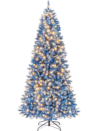 Costway Artificial Snowy Christmas Tree 6/7/8/9' 767 Tips 93384391 New