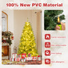 Pre-lit artificial Christmas tree with 700 LED lights, 680 branch tips, and remote control for customizable holiday.