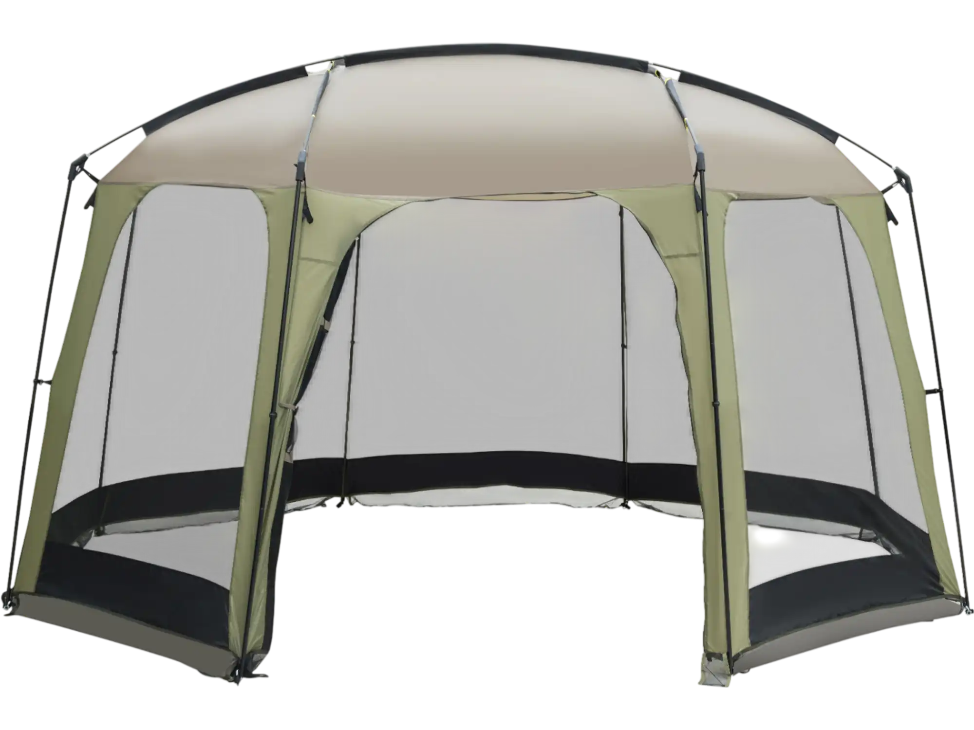 Costway 6-8 Person Netted Canopy Tent w/ Zippered Door 30178872 New
