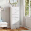 6 Drawers Chest Dresser Clothes Storage Bedroom Furniture Cabinet-White - Gallery View 1 of 9