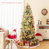 6/7.5/9 FT Artificial Christmas Tree with Warm-White LED Lights-S - Gallery View 1 of 10