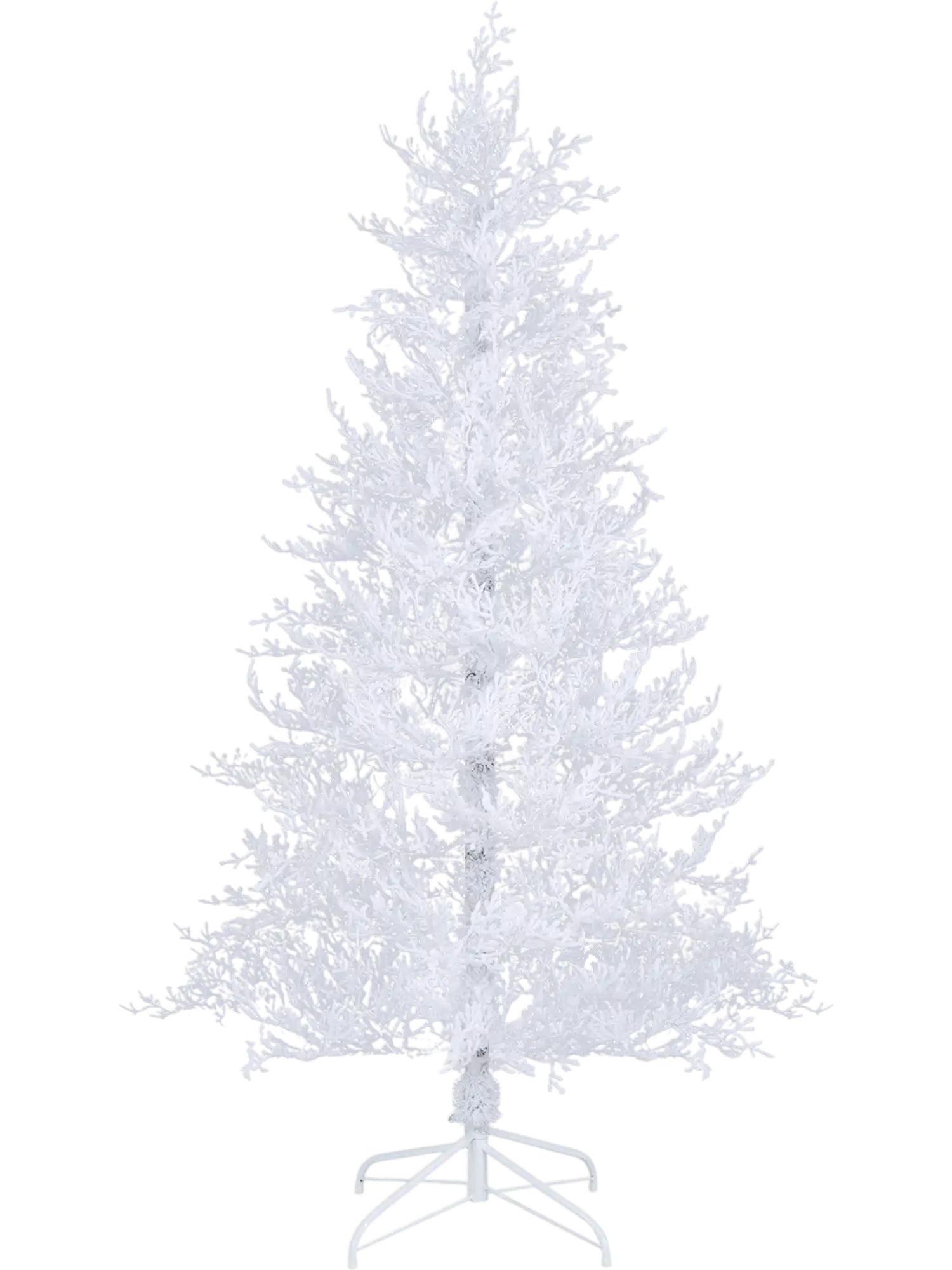 Costway 6' Artificial Christmas Tree 383 PE Tips 300 LED Lights 23518974 New