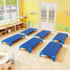 Portable 6 Pack Stackable Daycare Cots Sleeping Bed for Kids 53 Inch-Blue - Gallery View 1 of 11