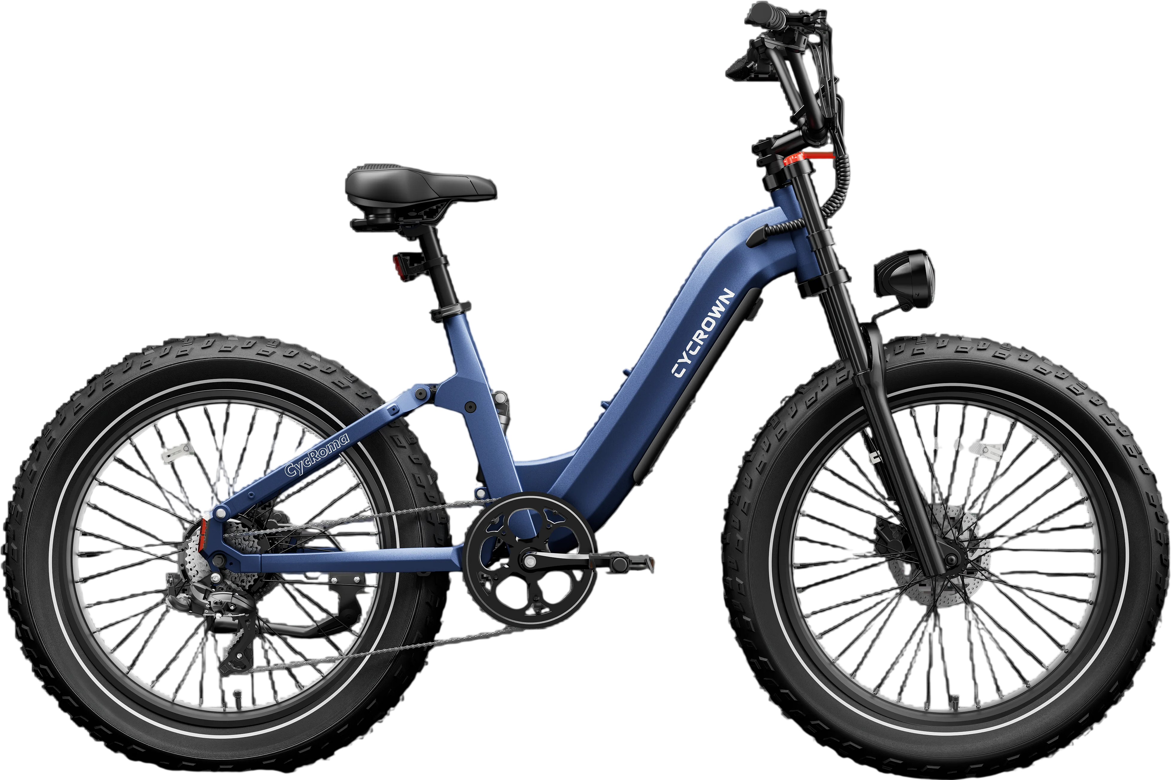 St 28 Cycrown Roma ST Electric Bike All-Terrain Step-Through Frame 1500W 28 ...