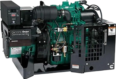 Cummins Onan SD 7500 7.5kW Generator 7.5HDKAL-2 Commercial Mobile Standard Diesel Single Phase 120V/240V New