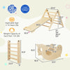 7-in-1 indoor climbing toys for toddlers featuring a reversible ramp, climbing ladder, and slide for active play.