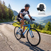 Adult 700C hybrid bike in blue with 18-speed Shimano drivetrain and convenient phone holder, perfect for outdoor rides.