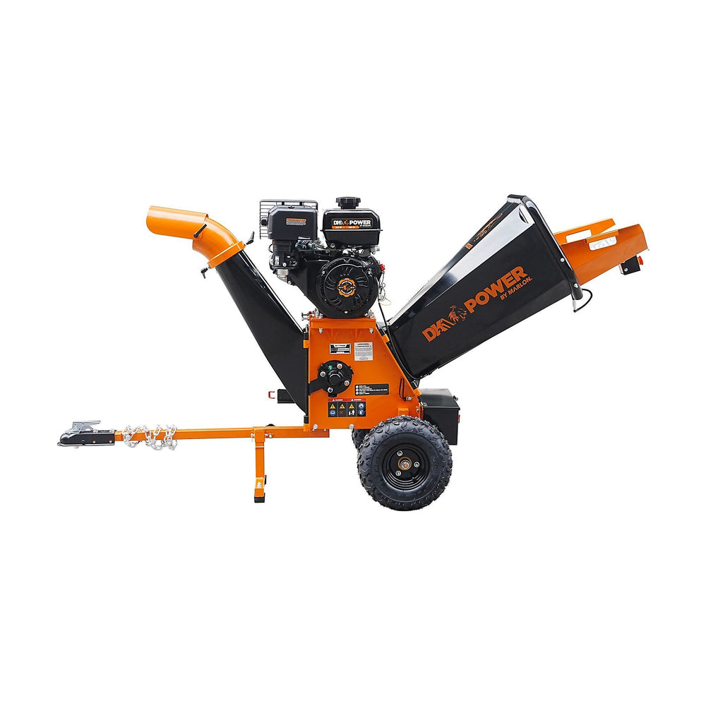 DK2 POWER by Marlon 5-Inch 9.5 HP 277 cc Kinetic Chipper - side profile image
