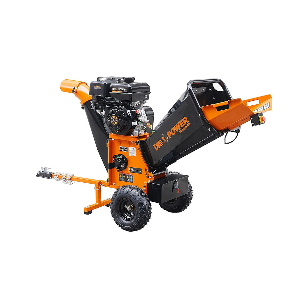 DK2 POWER by Marlon 5-Inch 9.5 HP 277 cc Kinetic Chipper - full side view image