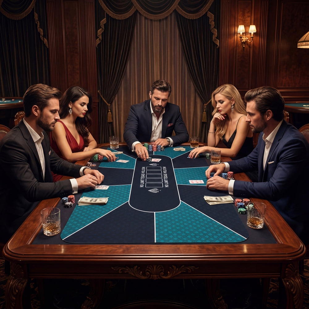 70 x 35 inch poker table top with smooth multi-spandex surface, water-repellent design for easy maintenance and.