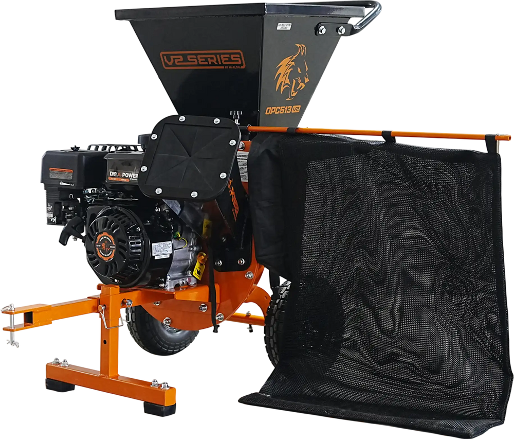 DK2 Power by Marlon V2 Series Chipper Shredder — 3in. Capacity, 7 HP, 209cc, OHV Engine, Adjustable Expulsion Chute, Model# OPC513-V2